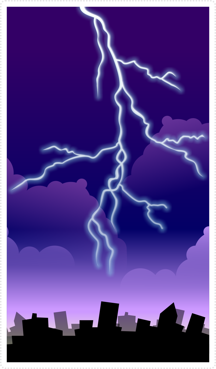 2dgameartguru - designing lightning strikes