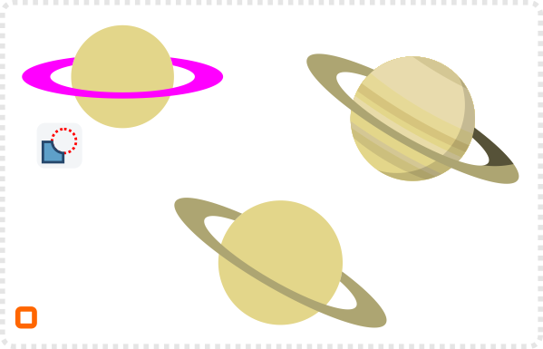 2dgameartguru - rings of Saturn