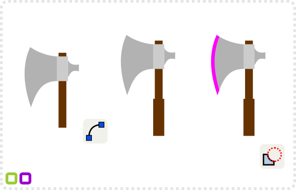 2Dgameartguru - crafting an ax