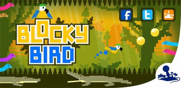 2Dgameartguru news BlockyBird released