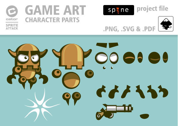 Spine: 2D skeletal animation for games