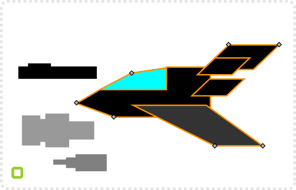 2Dgameartguru spaceship design