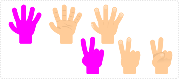 2Dgameartguru simplified hands