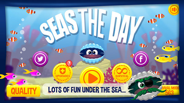Seas the day - mobile phone game