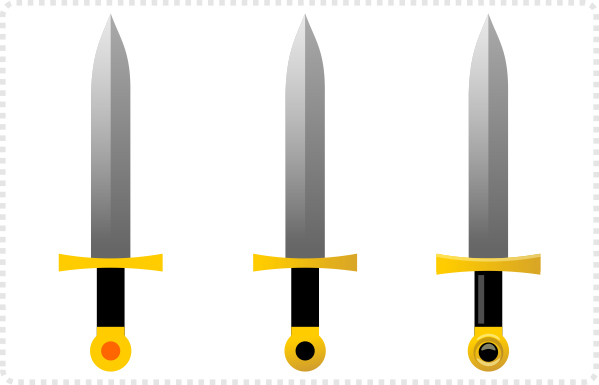 2Dgameartguru making swords