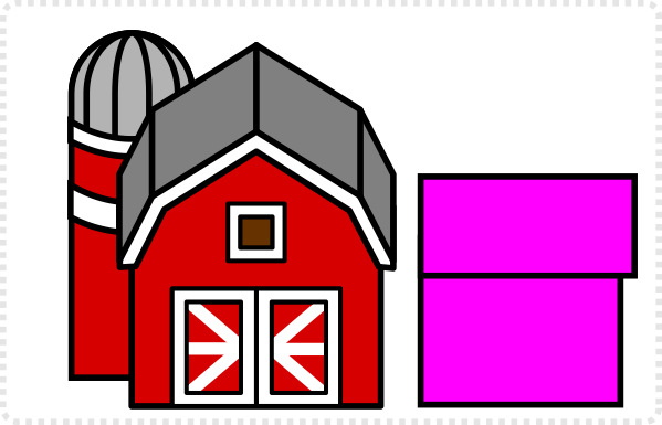 2Dgameartguru barn building