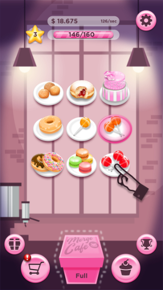 2Dgameartguru - cafe merge mockup - facebook instantgames