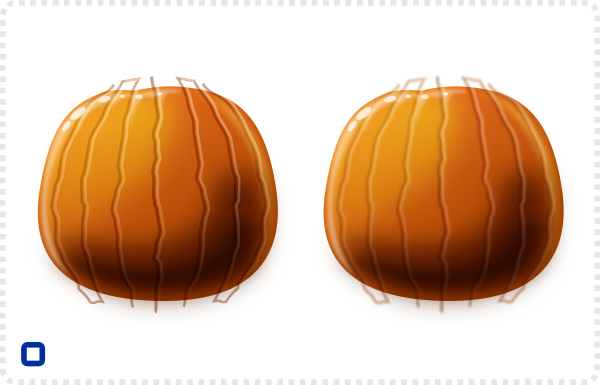 2Dgameartguru - carved pumpkin illustration