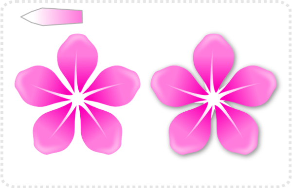 2Dgameartguru - flowers using symbols in Affinity
