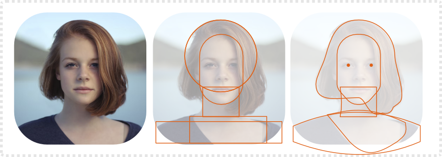 2dgameartguru - simplified portraits
