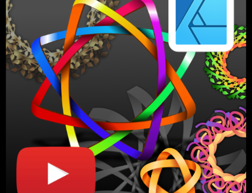 Creating looping knot designs in Affinity Designer – video tutorials