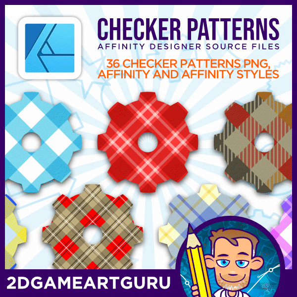 2Dgameartguru - Checker patterns