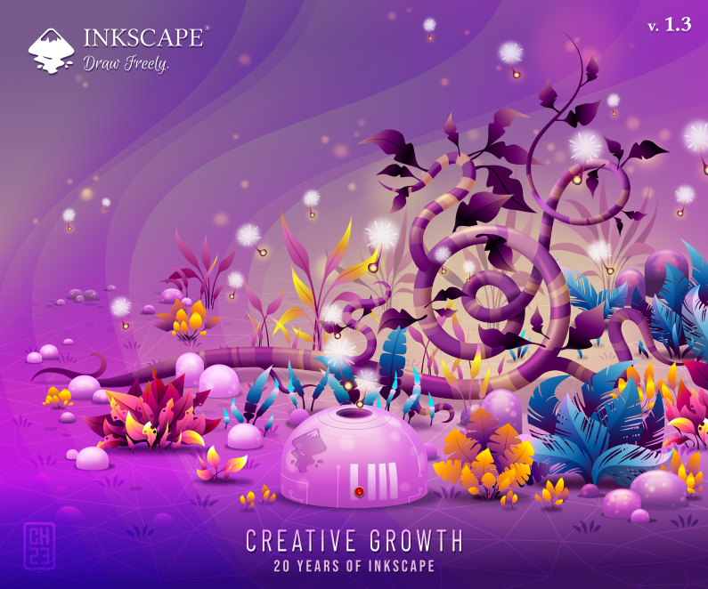 Inkscape - About Screen v1.3 contest - Creative Growth