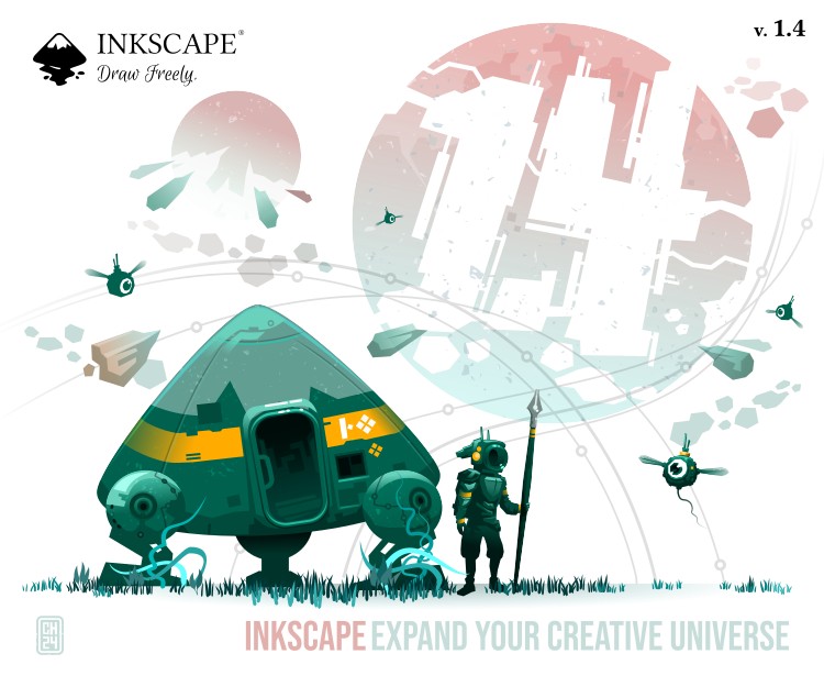 Inkscape - About Screen v1.4 contest - Expand your creative universe