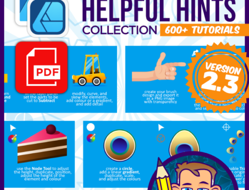 Helpful Hints – Updated for Affinity Designer and Inkscape