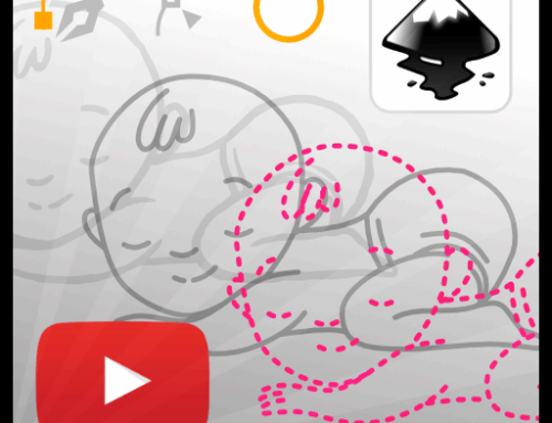 Inkscape Mini Video Tutorial – Turning Filled Shapes into Editable Lineart